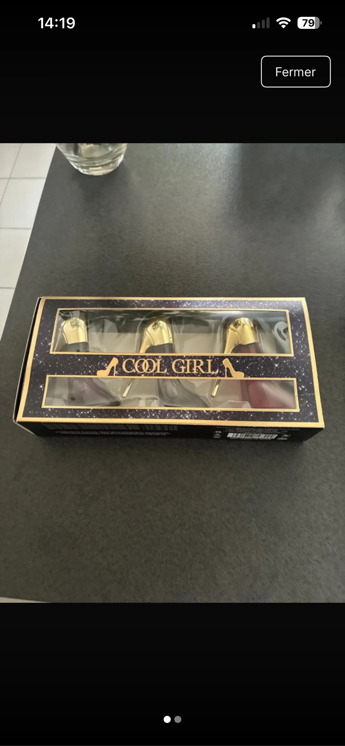 Coffret parfun 